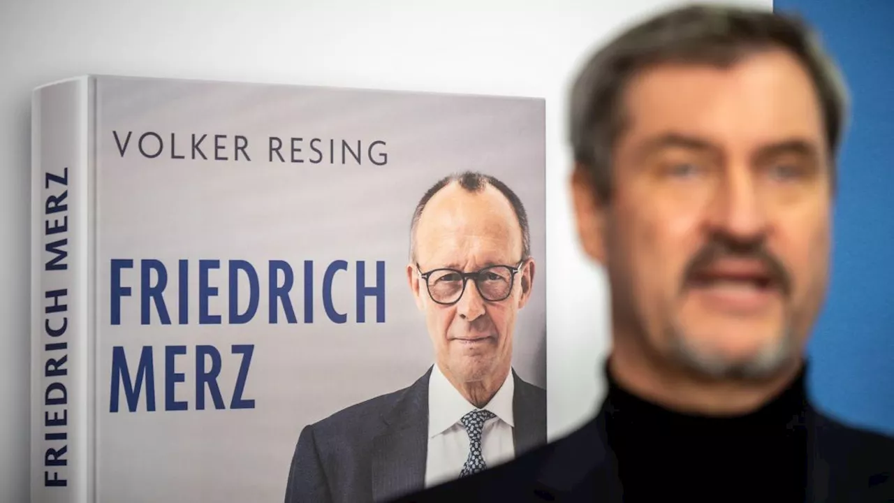 Neues Buch über Merz: Söder kann das Sticheln nicht lassen