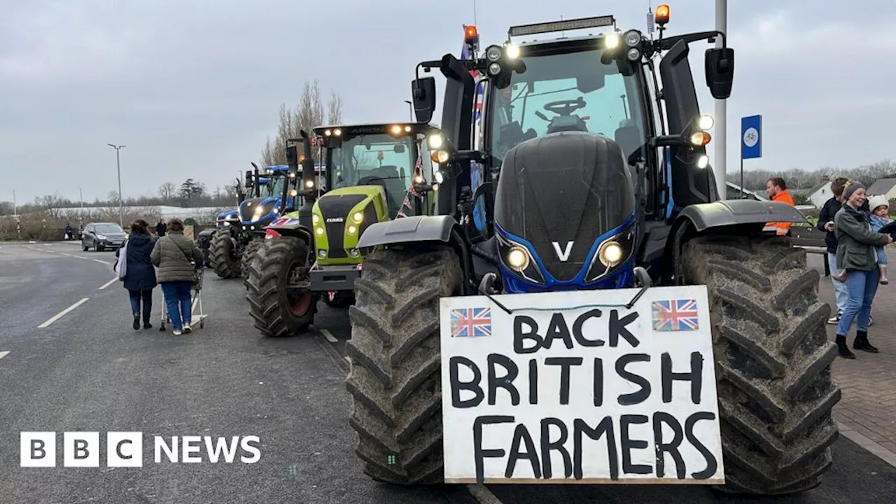 Farmers Protest Against Inheritance Tax Changes, Warning of Food Supply Impact