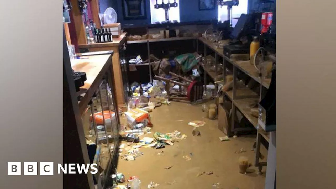 Storm Bert Devastates Northampton BBOB Rugby Club