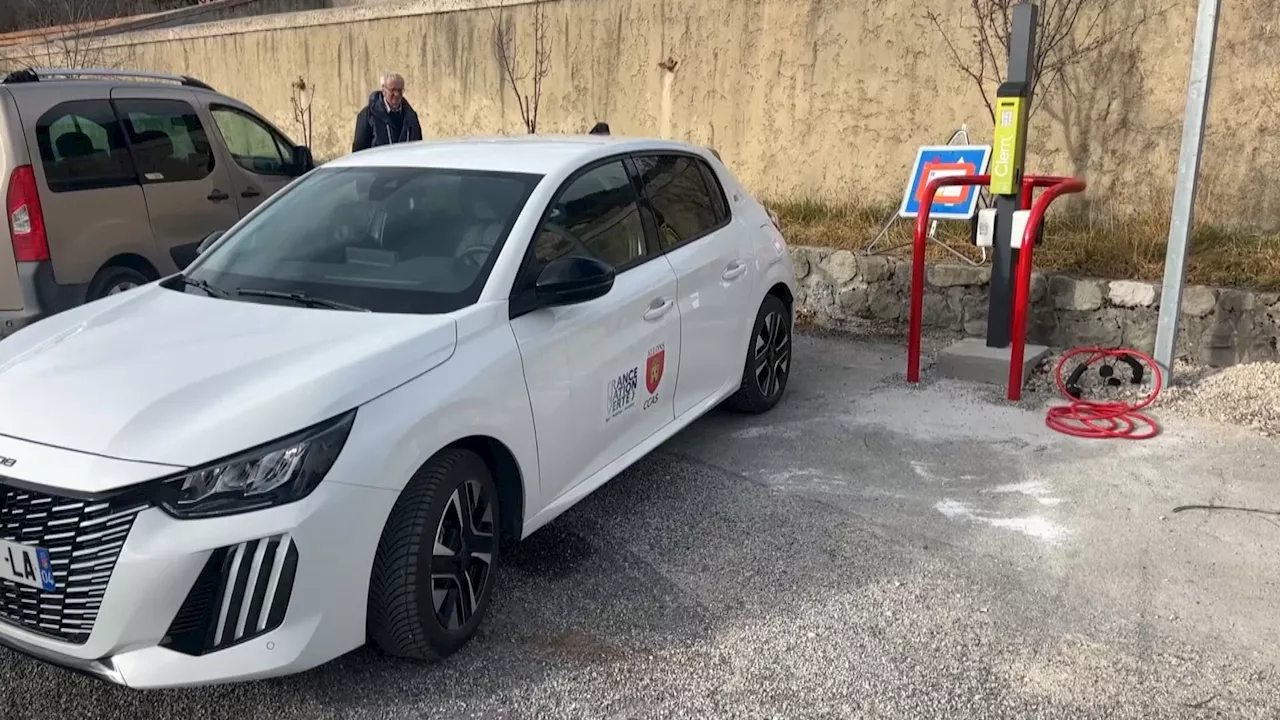 Alpes-de-Haute-Provence: une voiture en autopartage pour faciliter les déplacements à Allons