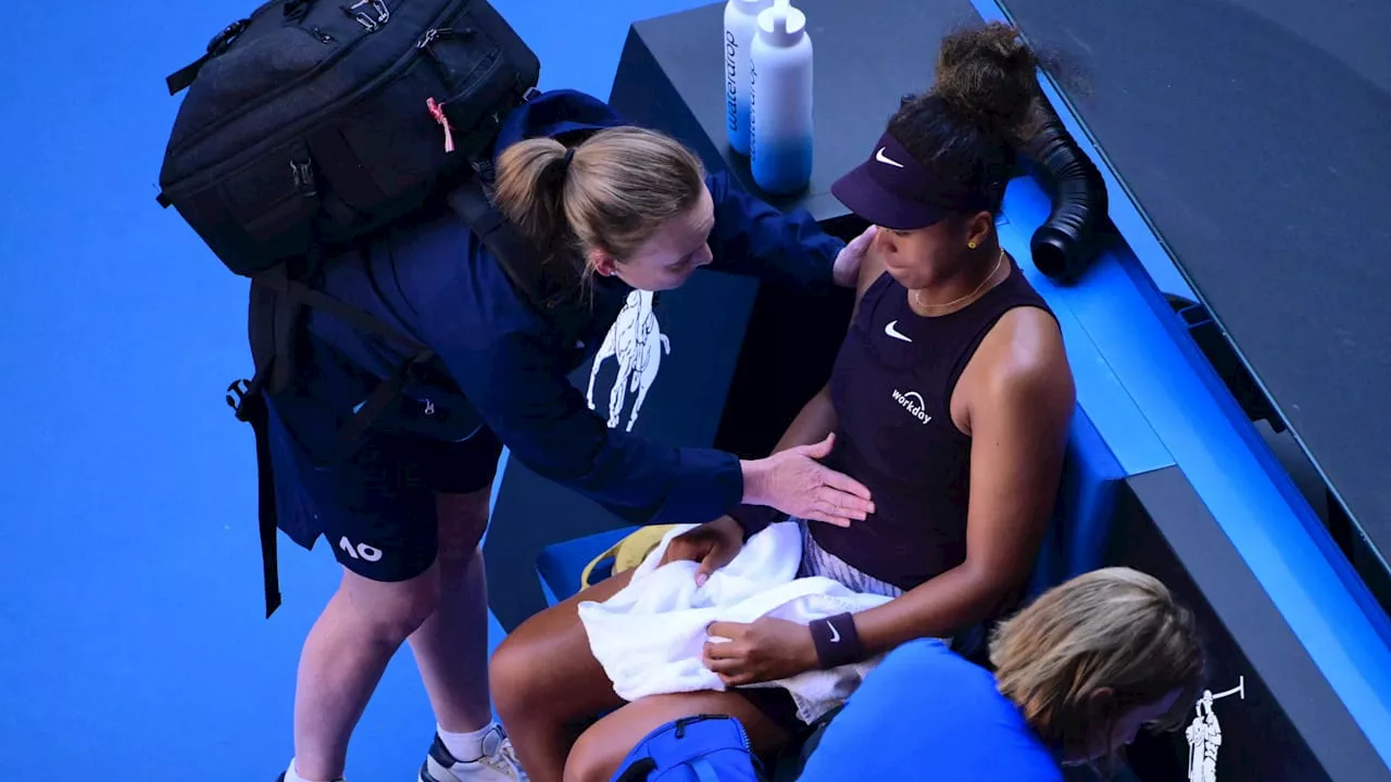 Australian Open: Naomi Osaka scheitert früh – Aufgabe im Duell der Mütter