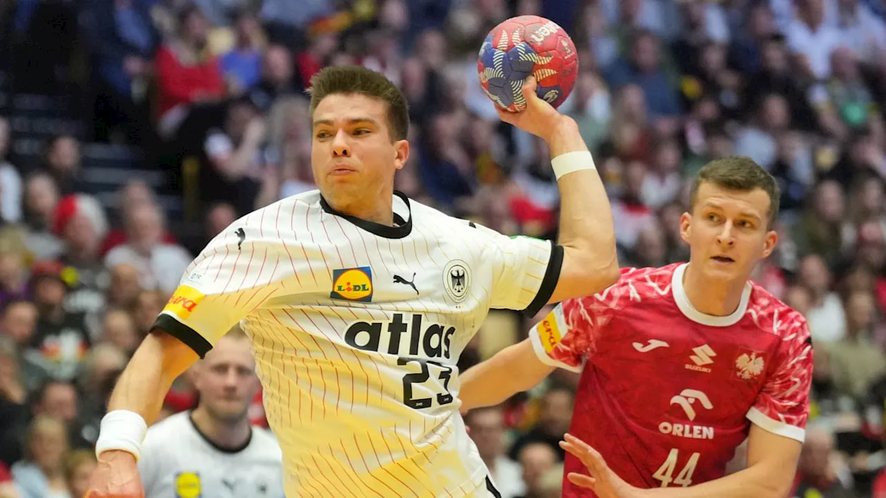 Deutschland gegen Schweiz im Handball-WM-Gruppenspiel