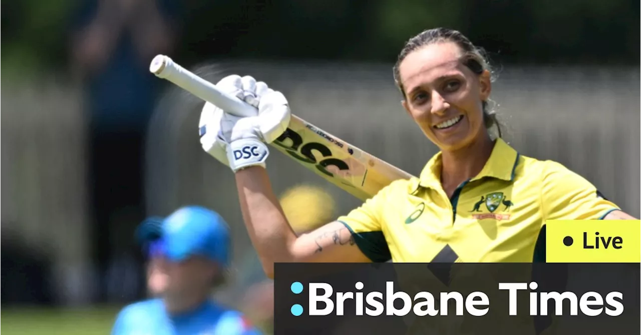 Ash Gardner's Century Propels Australia to a Daunting Total in the Women's Ashes