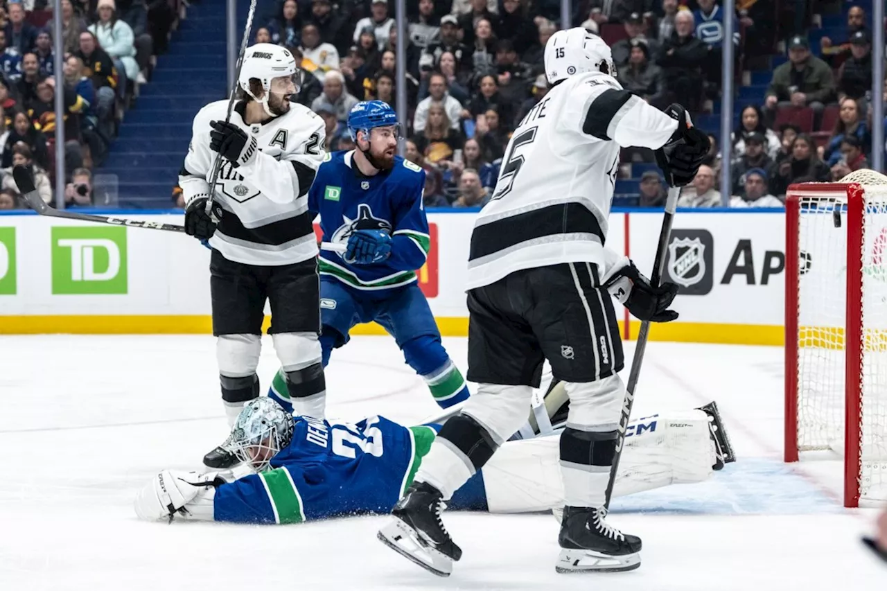 Turcotte Powers Kings Past Struggling Canucks