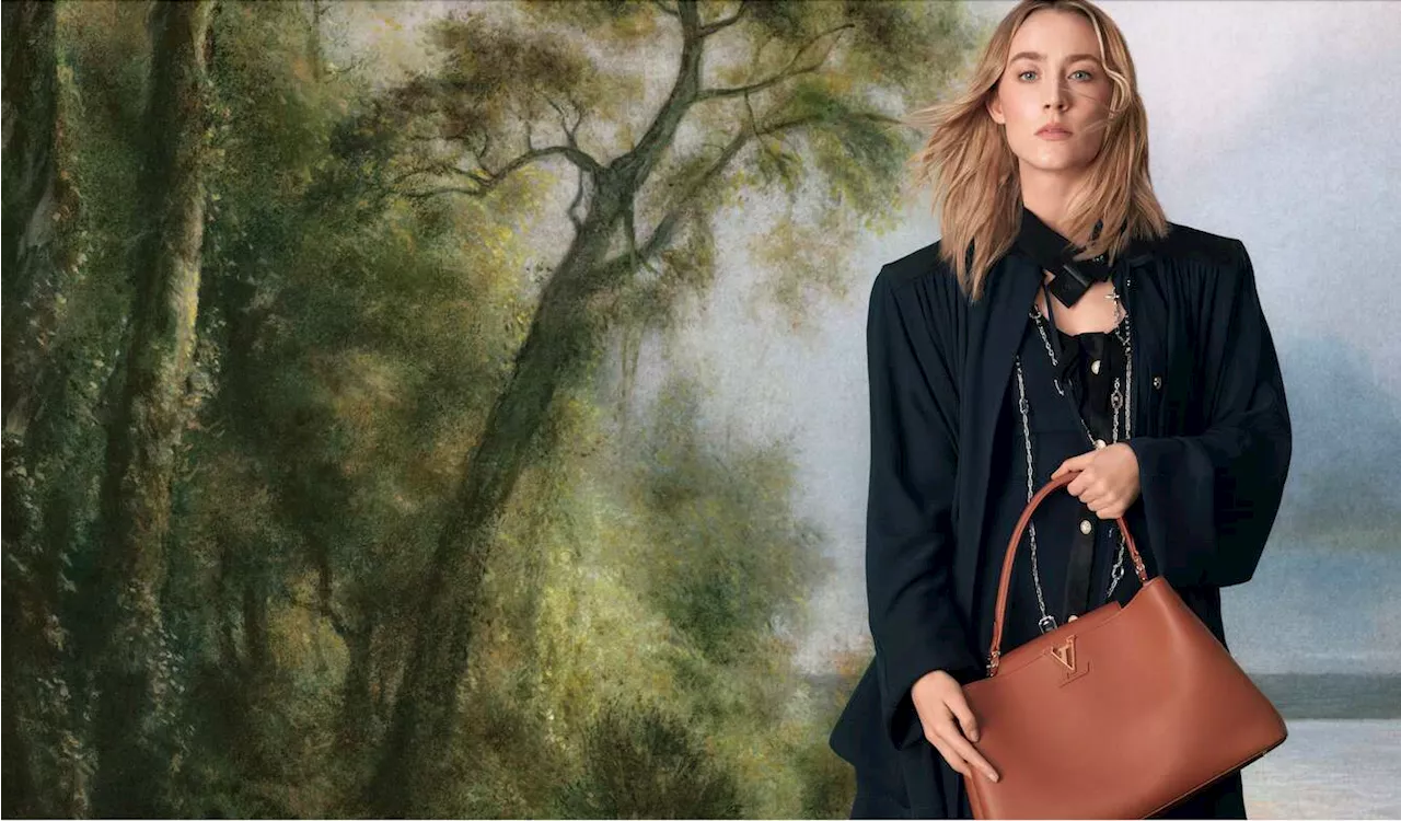 First Look at Saoirse Ronan's Debut Louis Vuitton Campaign