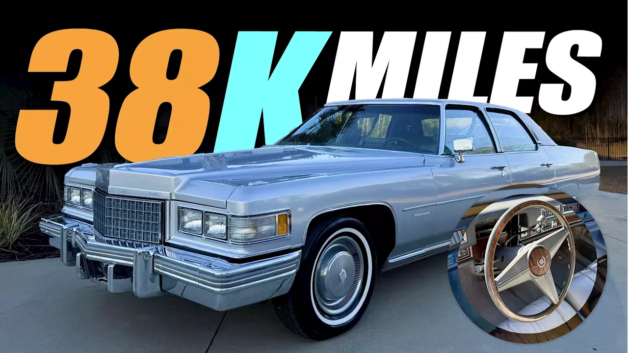 Time Warp 1976 Cadillac Fleetwood Brougham Up for Auction