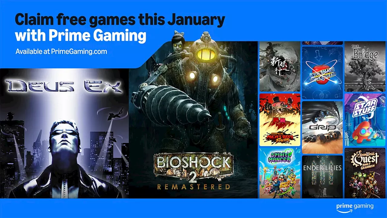 Prime Gaming: Deus Ex, BioShock 2 und Ender Lilies für Abonnenten