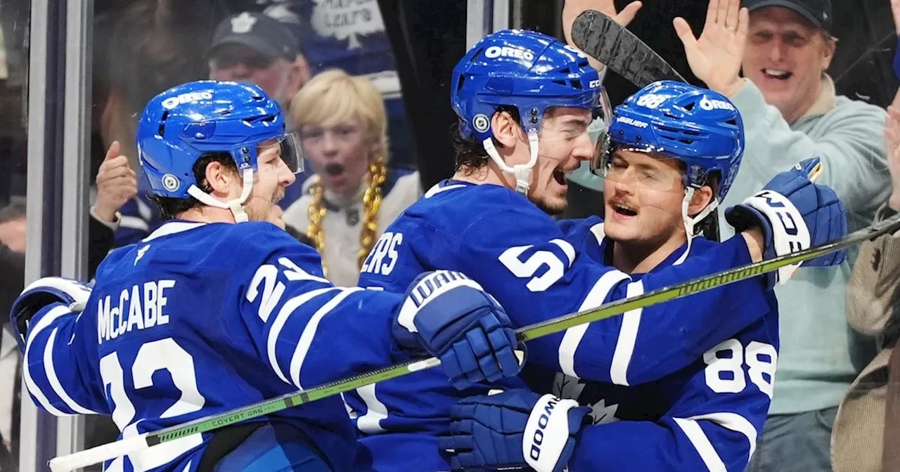 Nylander's Overtime Winner Lifts Maple Leafs Past Devils