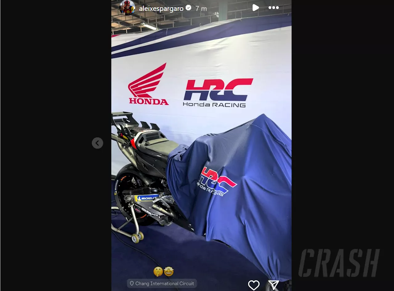 Romano Albesiano makes HRC 'debut', Aleix Espargaro teases 2025 Honda at private Buriram test