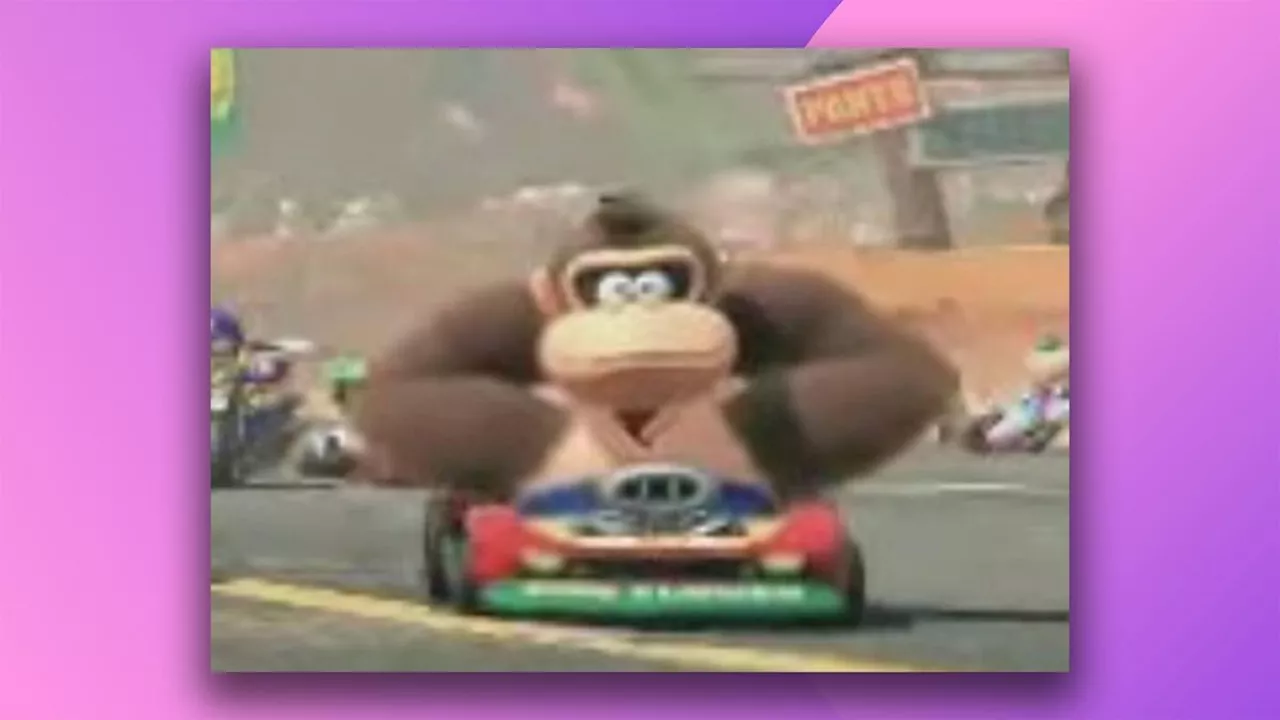 Donkey Kong Gets a Major Makeover in the Switch 2 Mario Kart Trailer