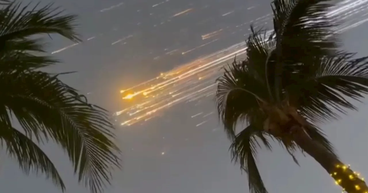 SpaceX Starship Debris Spotted Lighting Up Turks and Caicos Sky After Atmospheric Breakup