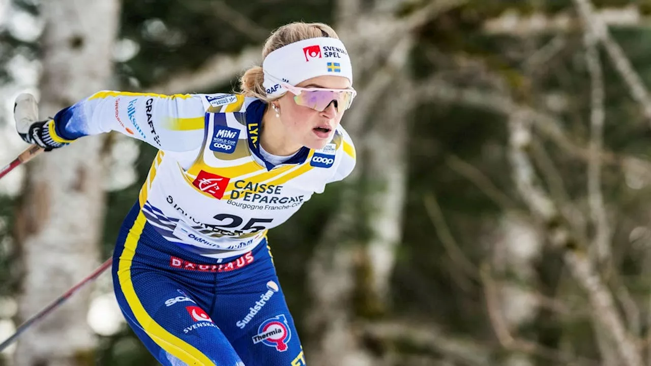 Inga svenska åkare på pallen vid Frida Karlssons comeback