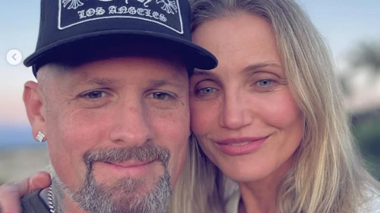 Cameron Diaz and husband Benji Madden pose in rare selfie to celebrate 10th anniversary