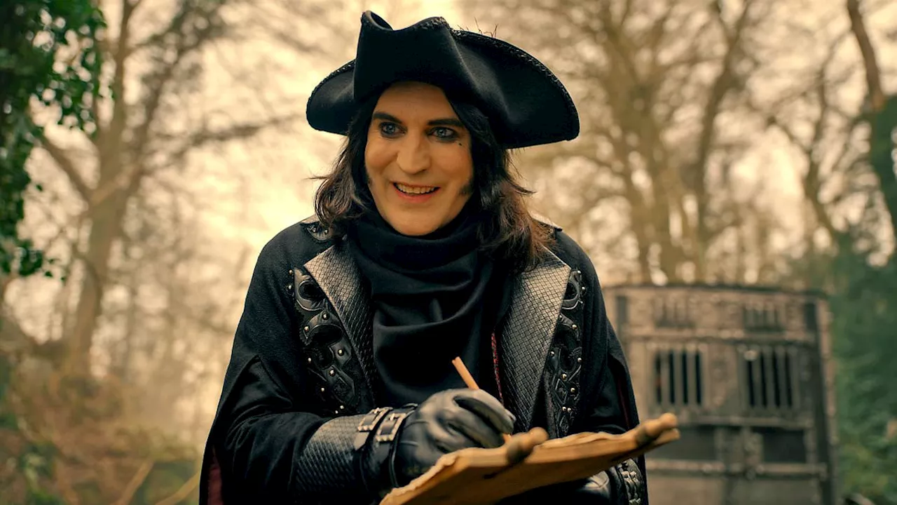 Cast and crew on Noel Fielding's comedy series The Completely Made-Up Adventures of Dick Turpin...