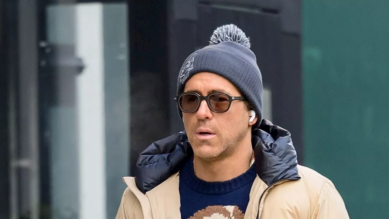 Ryan Reynolds Looks Sheepish After Justin Baldoni's Lawsuit Accuses Blake Lively of Sabotage