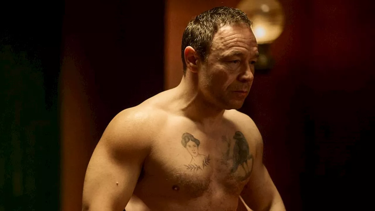 Stephen Graham, 51, shows off his bulging biceps in thrilling trailer for Peaky Blinders creator's...