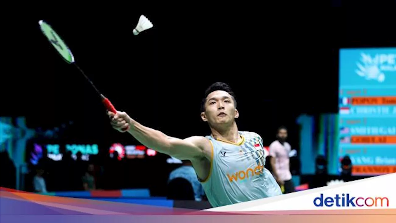 Jonatan Melaju ke Semifinal India Open 2025 Setelah Mengalahkan Lin