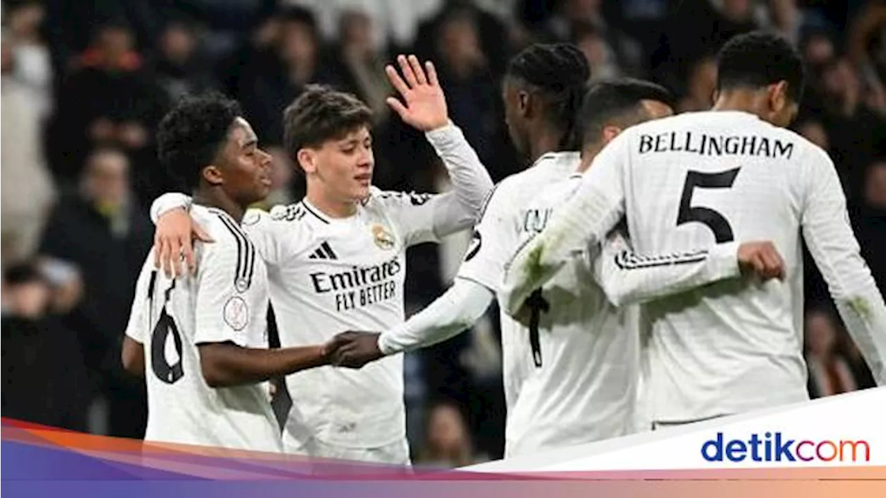 Madrid Vs Celta: El Real Menang 5-2 usai Main 120 Menit di Copa del Rey