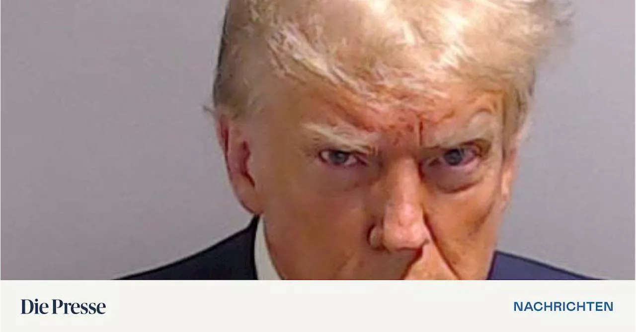 Trumps neues Präsidentenfoto ähnelt seinem Mugshot