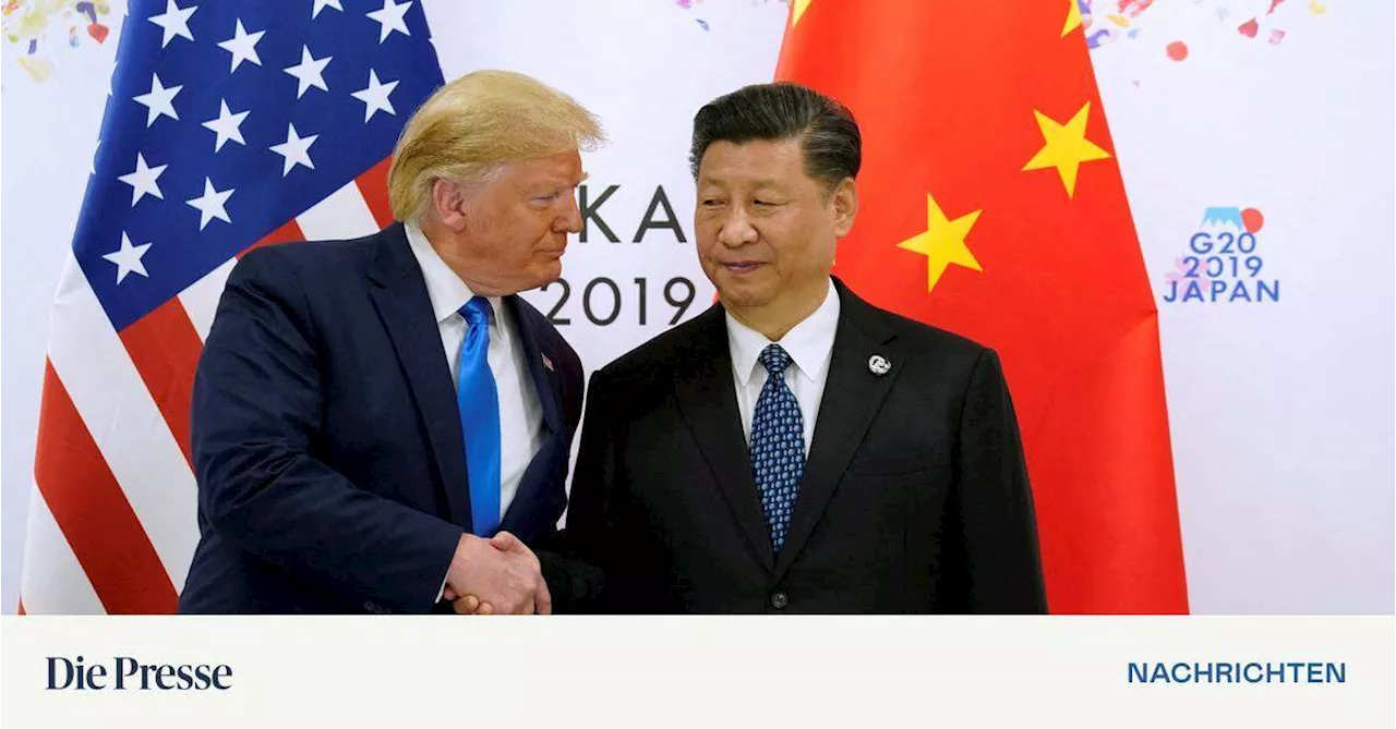 Xi schlägt Einladung aus: China schickt Vizepräsidenten zu Trumps Amtseinführung