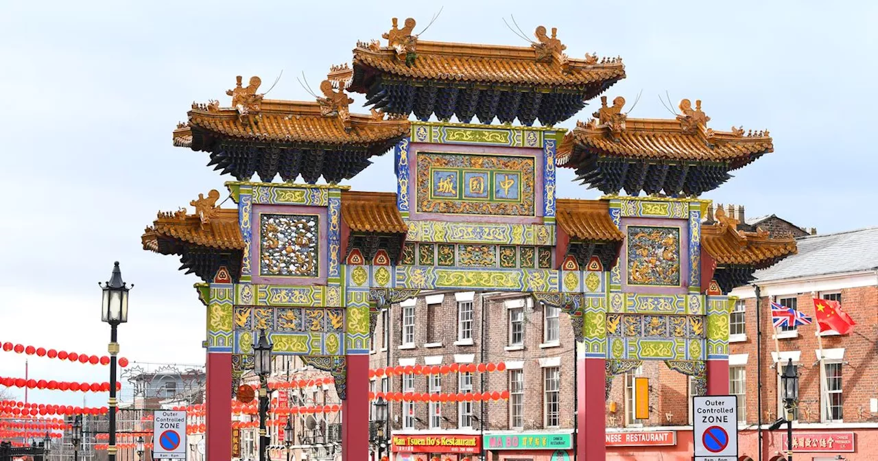 Liverpool's Chinese Arch Welcomes Lunar New Year