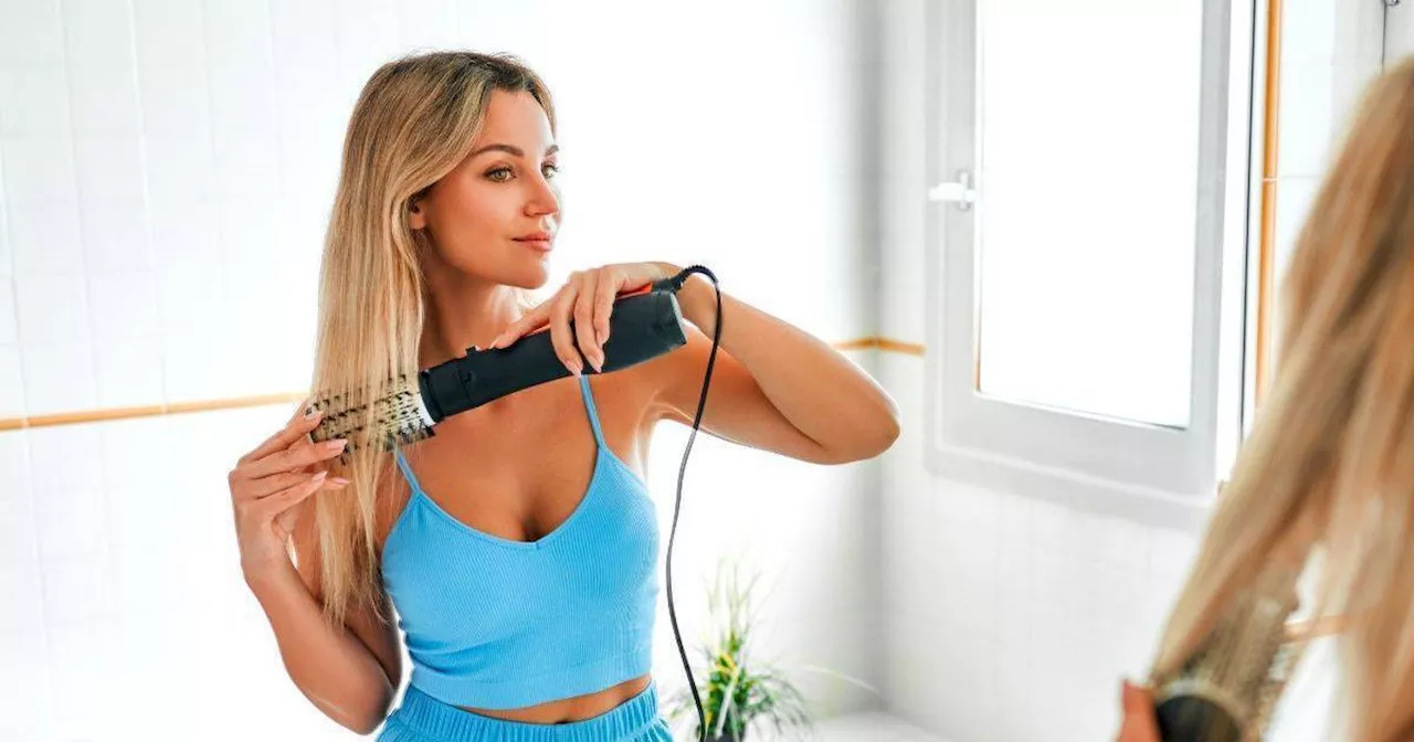 This Amazon Hair-Drying Brush Is a Game-Changer for Lazy Hair Days