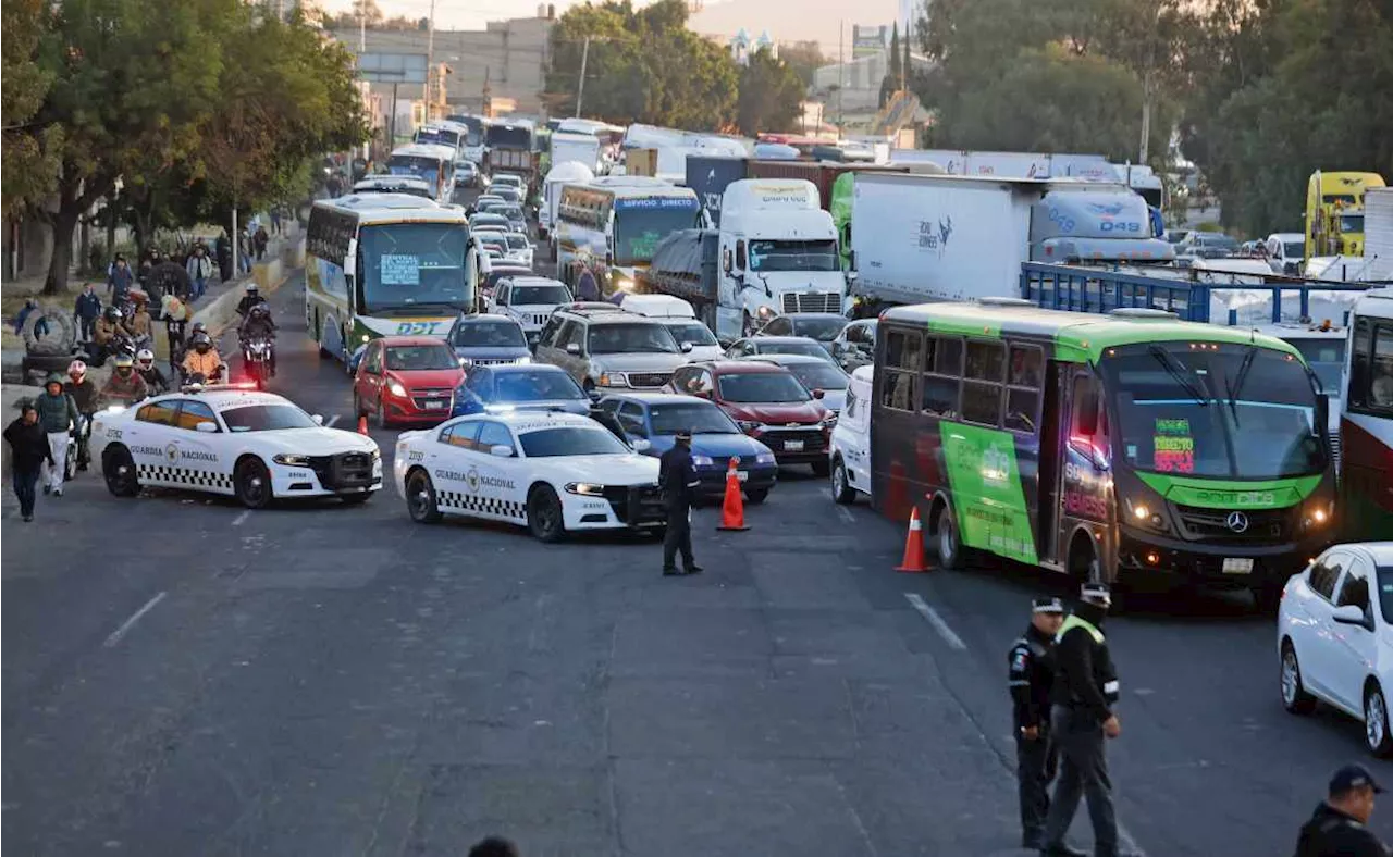 Bloqueos en autopistas y alternativas viales para el 17 de enero