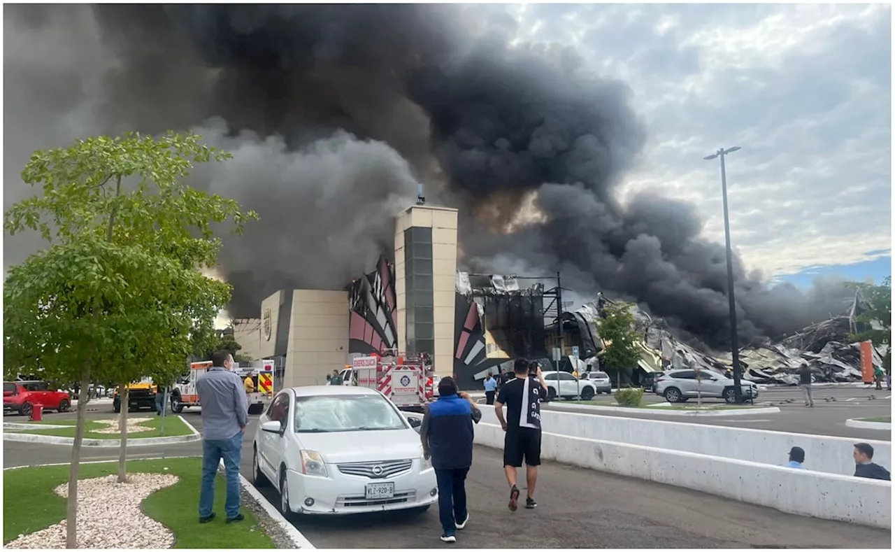 Incendio en Casino de Culiacán, Sinaloa causa daños y desalojos