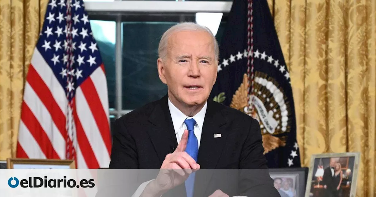 Biden se despide de la nación y avisa: “En Estados Unidos se está creando una oligarquía de extrema riqueza”