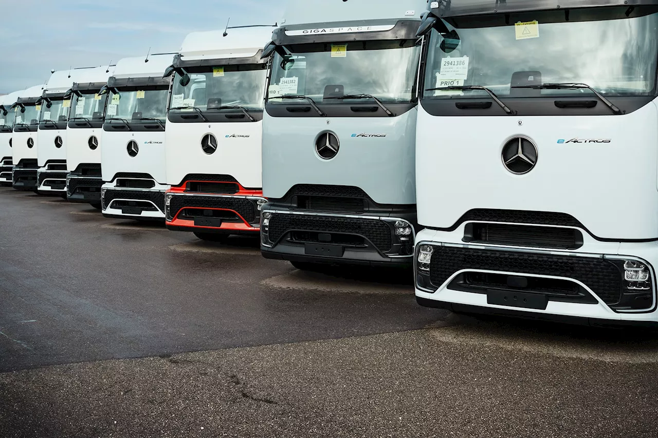 Daimler Truck erweitert CharterWay-Flotte um eActros 600