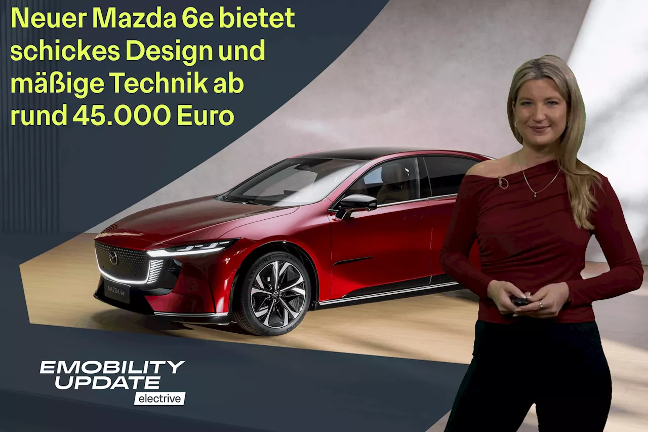 Mazda 6e: Neue Elektro-Limousine lädt auf der Langstrecke viel zu langsam