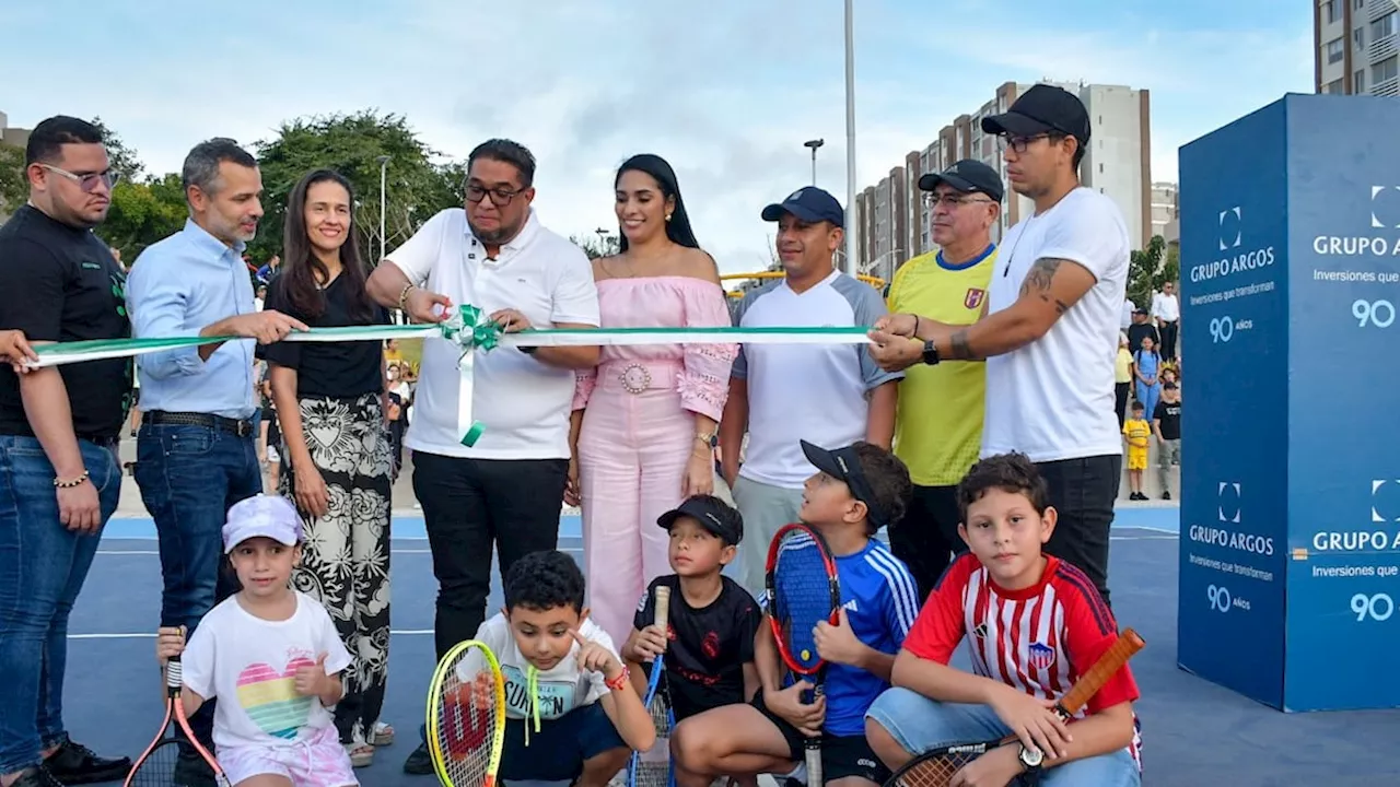 Grupo Argos y la Alcaldía de Puerto Colombia Inauguran el Primer Polígono del Parque El Tesoro