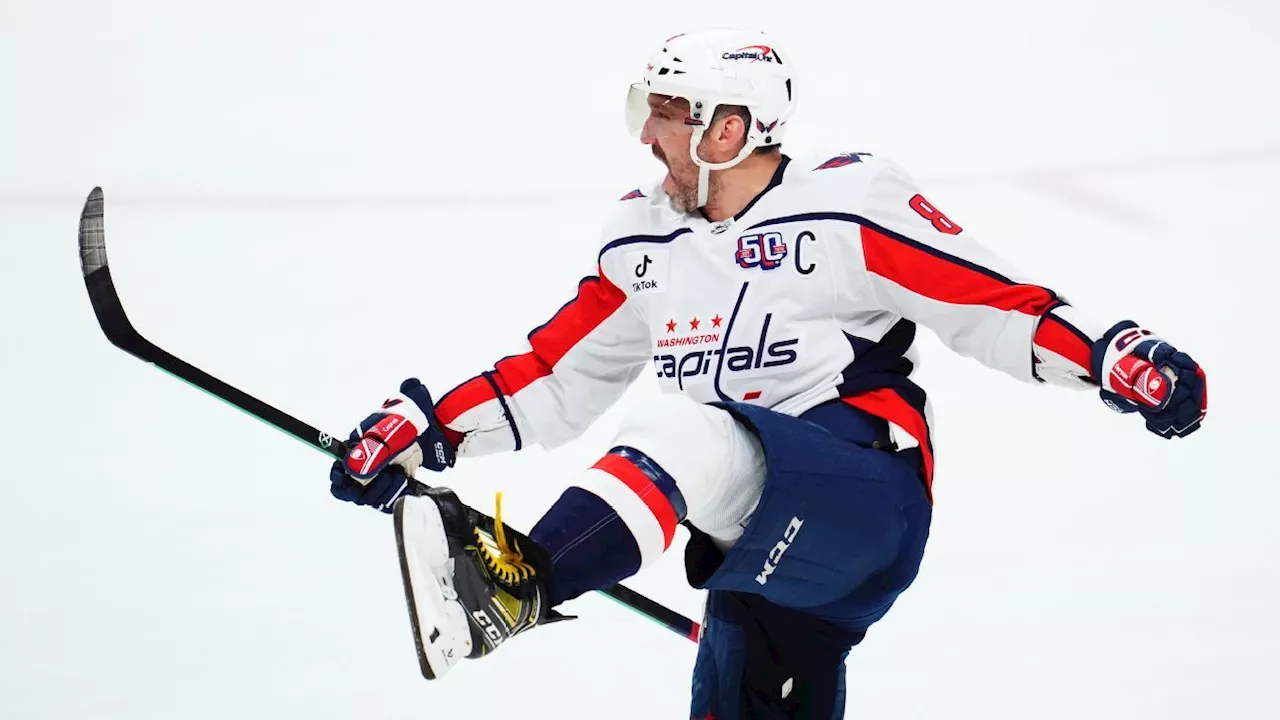 Ovechkin Scores Overtime Winner, Nears Gretzky's Record