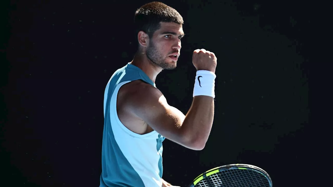 Carlos Alcaraz Avança nas Oitavas de Final do Australian Open