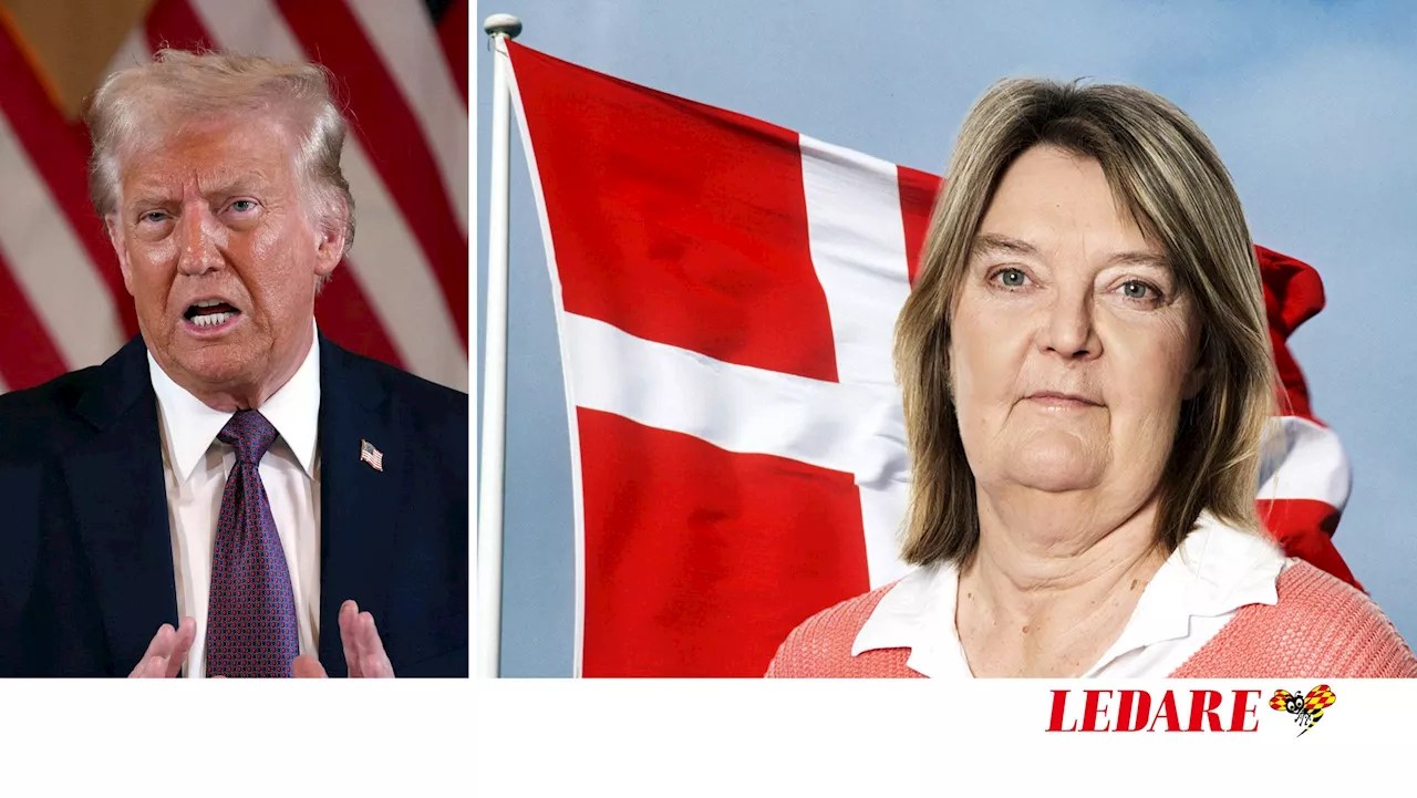 Trump hotar Grönland - Danmark i panik