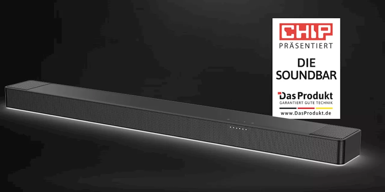 Die Soundbar: Kinoklang für Ihr Wohnzimmer mit Dolby Atmos und integriertem Subwoofer