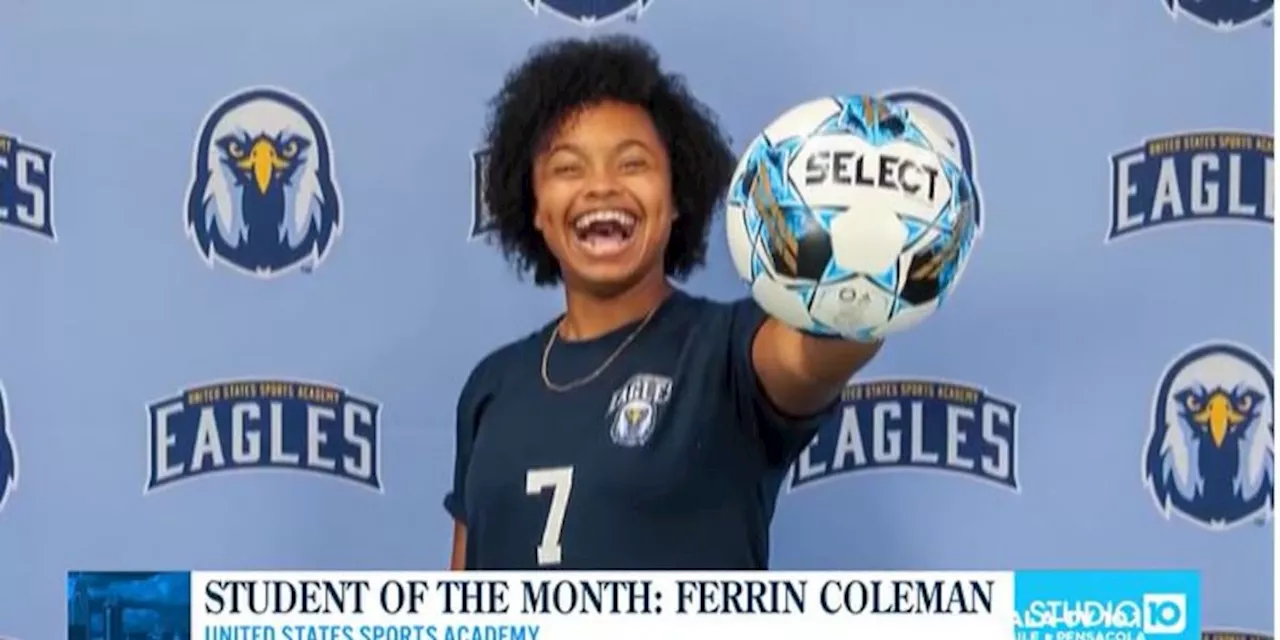 USSA Student Ferrin Coleman Named Student of the Month