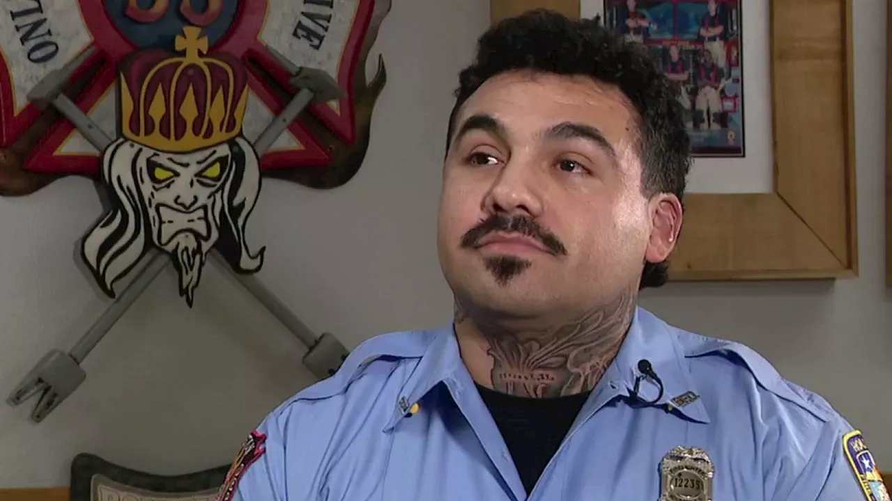 Houston Firefighter Saves Three From Apartment Blaze