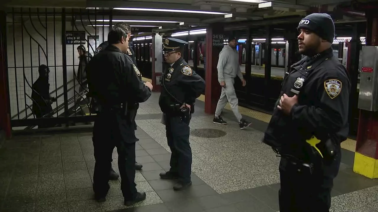 NYC to Increase Subway Police Presence by 1,000 Officers