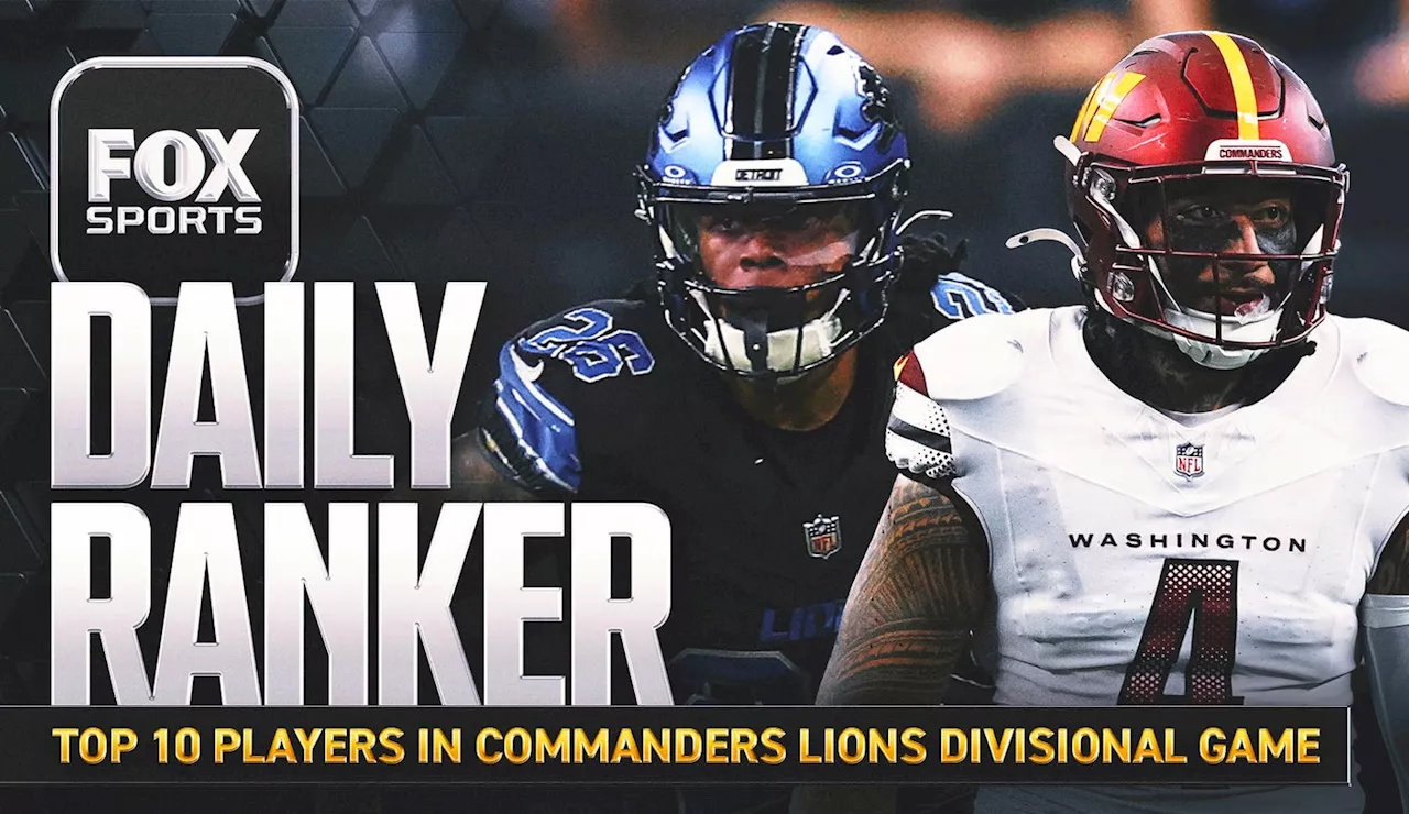 Lions vs Commanders Divisional Round Preview: 10 Players to Watch