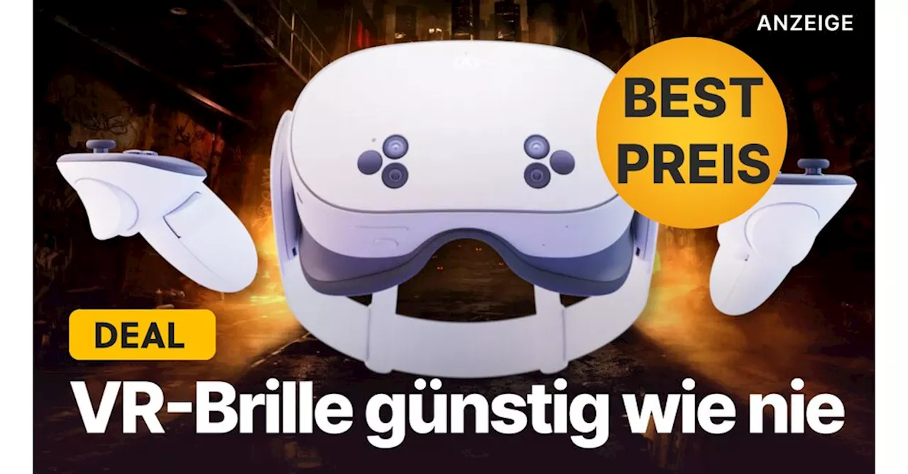 Meta Quest 3S VR-Brille zum Tiefstpreis bei Amazon