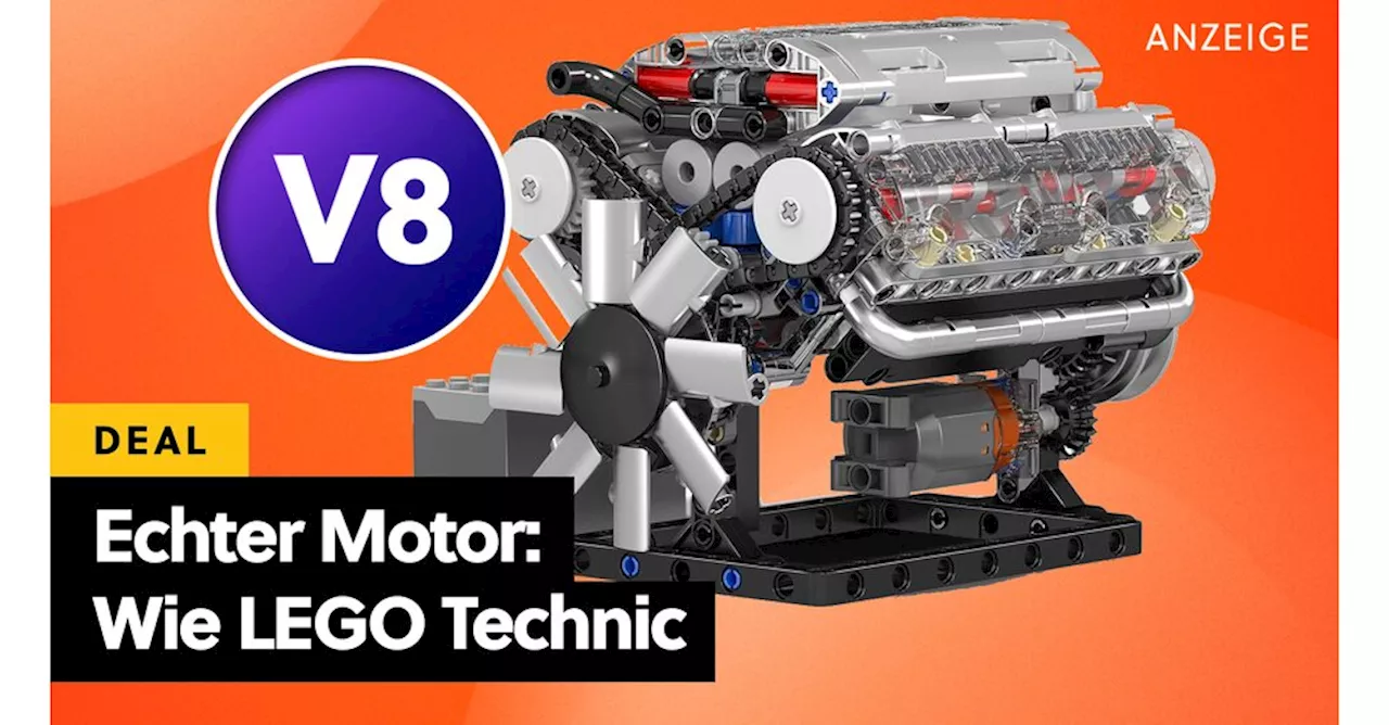 Dieser LEGO-Nachbau eines V8-Motors ist absolut genial!