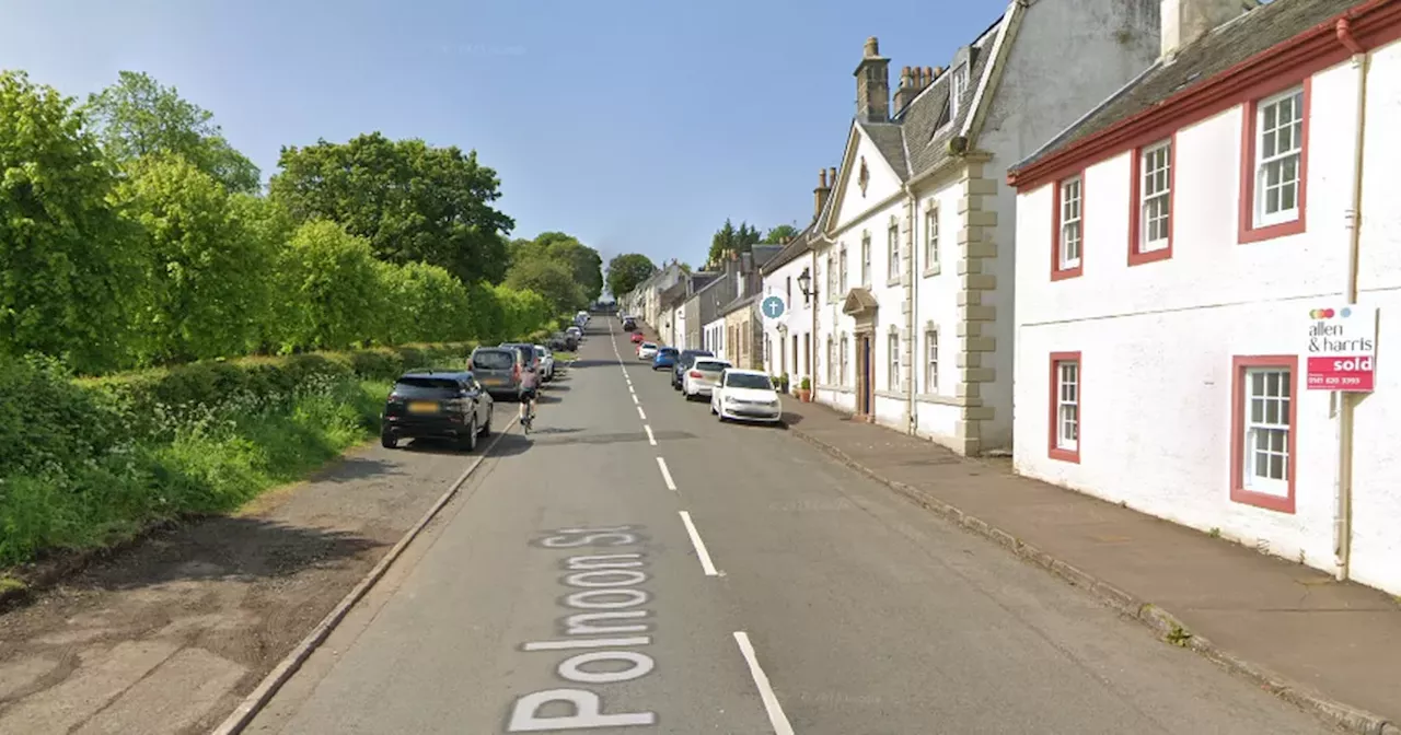 Eaglesham pensioner, 74, rushed to hospital after crash between cyclist and car