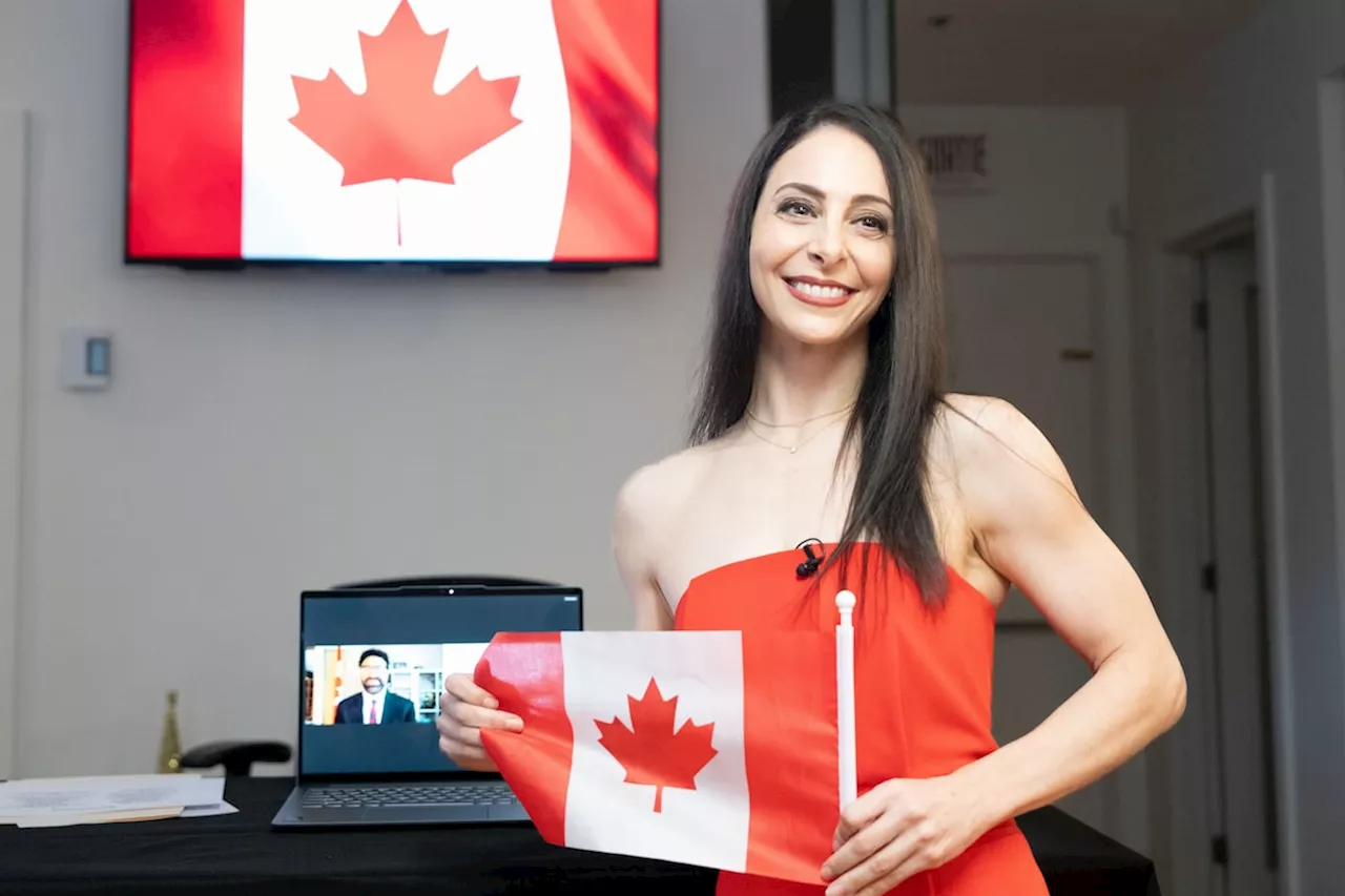 Canadian Figure Skater Feels Like a Champion After Becoming Citizen