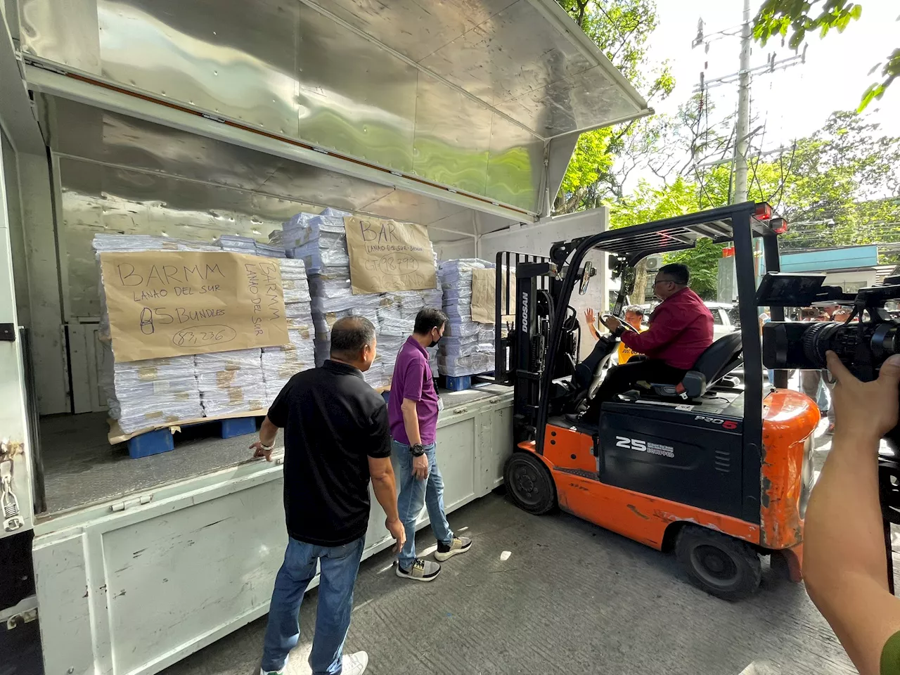 Comelec Begins Transporting 6 Million Wasted Ballots for Disposal