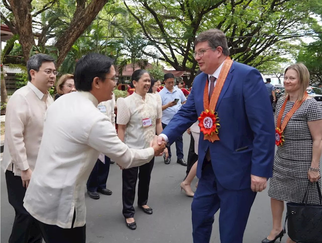 Finland officials visit University of Perpetual Help, Perpetual Help Medical Center