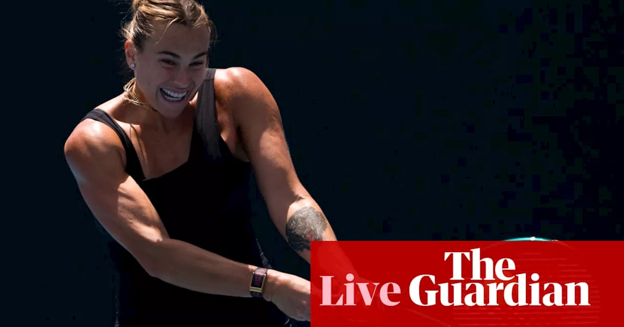 Australian Open 2025: Sabalenka in action, Alcaraz and Zverev to follow on day six