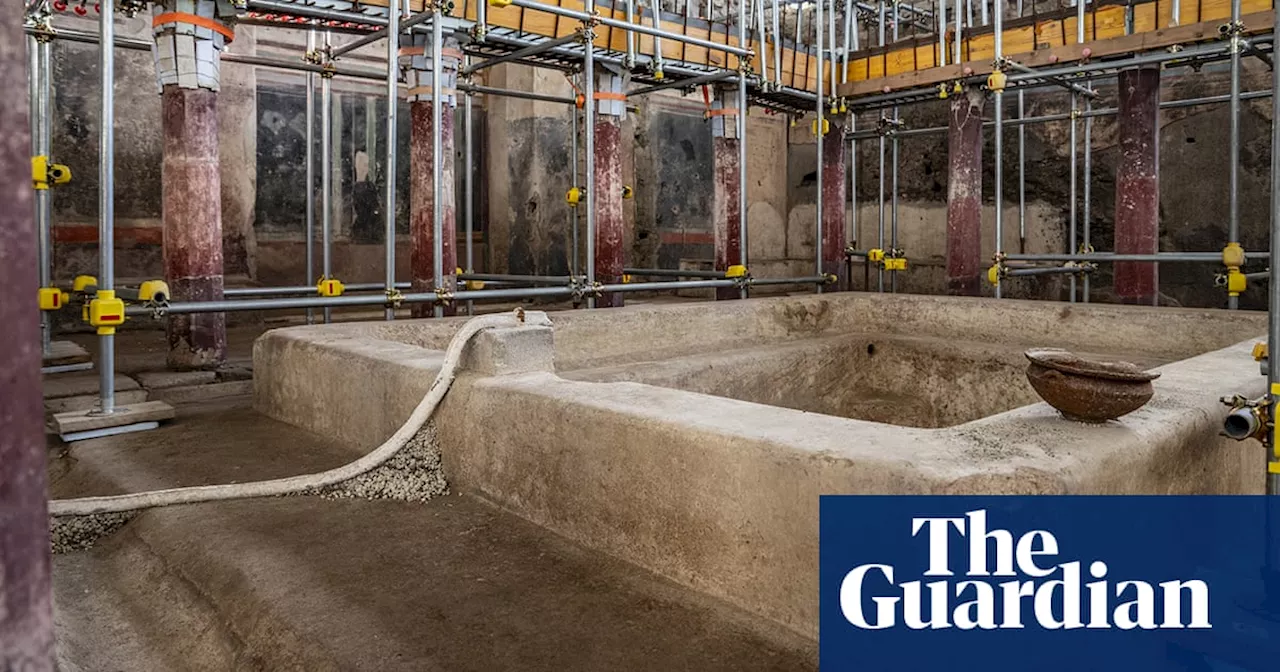 Pompeii's 'Show Home' Unearths Elaborate Thermal Baths