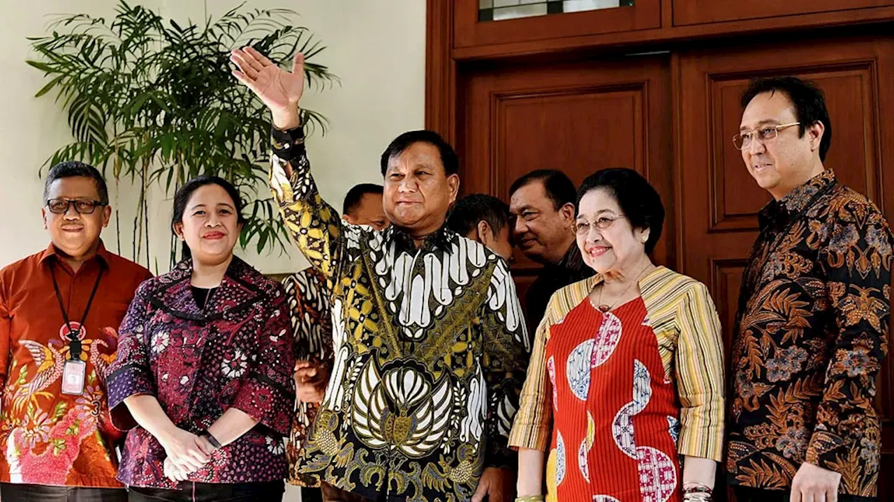 Rencana Pertemuan Prabowo-Megawati, PDI-P: Jangan Artikan Barter Status Hukum Hasto 