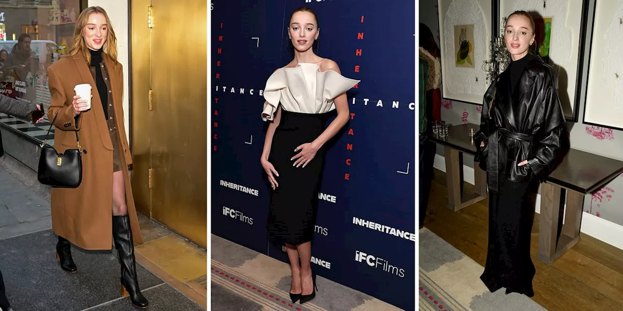 Phoebe Dynevor's New York Press Tour: Three Chic Looks in One Day